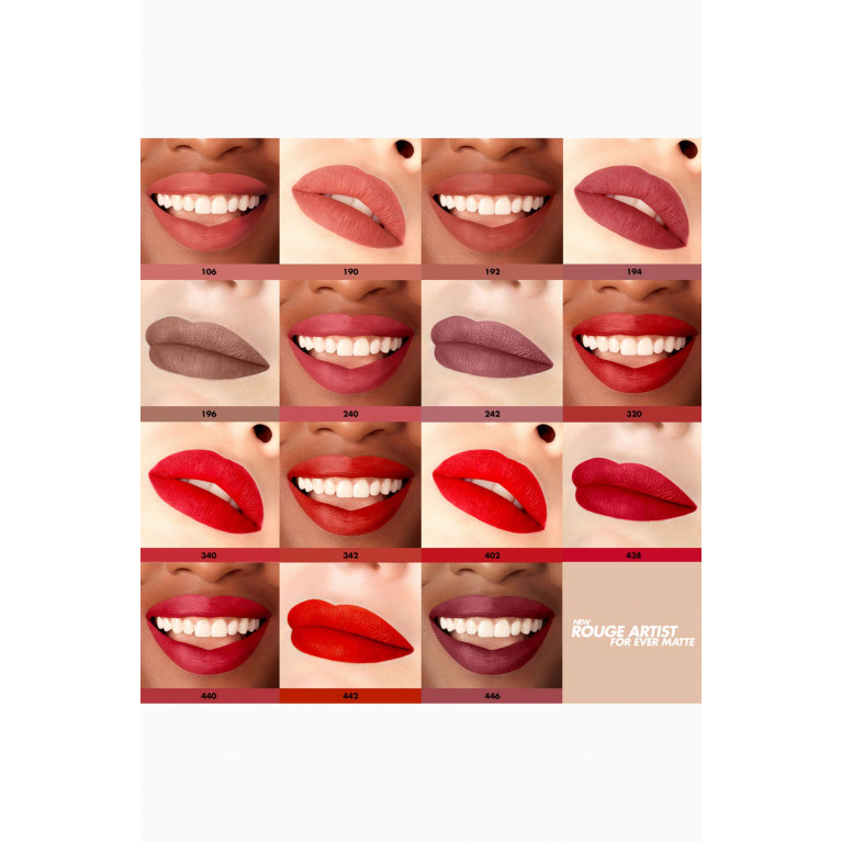 Make Up For Ever - 438 Steady Red Poppy Rouge Artist For Ever Matte, 4.4ml 438 - Steady Red Poppy