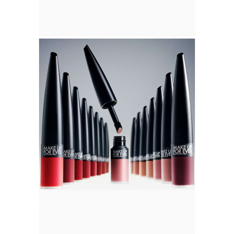 Make Up For Ever - 438 Steady Red Poppy Rouge Artist For Ever Matte, 4.4ml 438 - Steady Red Poppy