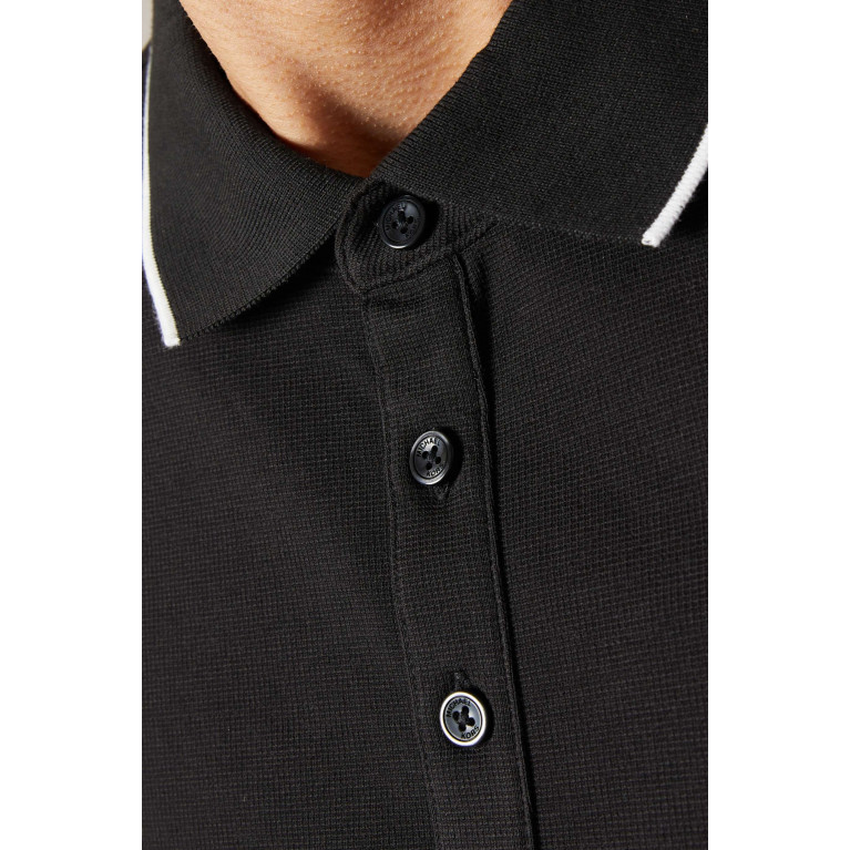 MICHAEL KORS - Logo-embroidered Polo Shirt in Cotton-blend Piqué