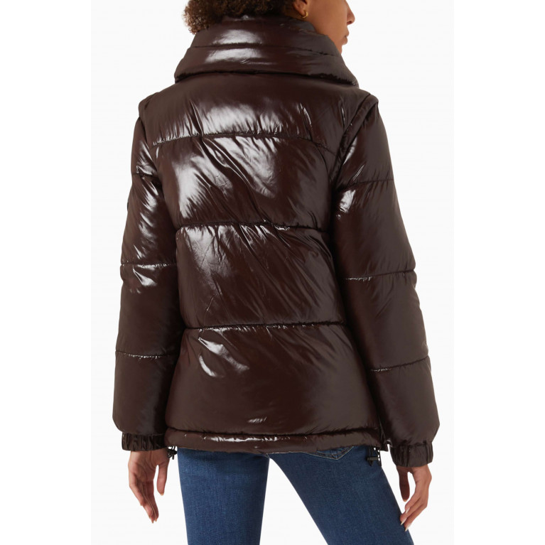 MICHAEL KORS - 2-in-1 Puffer Jacket in Quilted Nylon