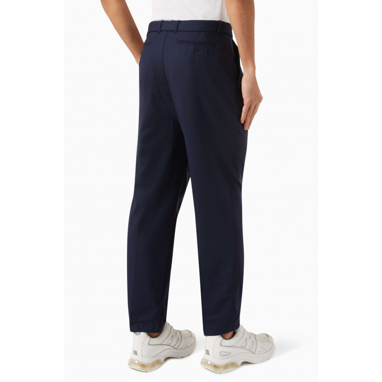 MICHAEL KORS - Belted Pants in Stretch Flannel