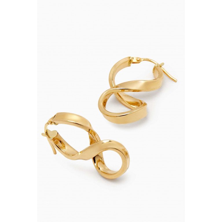 M's Gems - Gemma Hoop Earrings in 18kt Gold