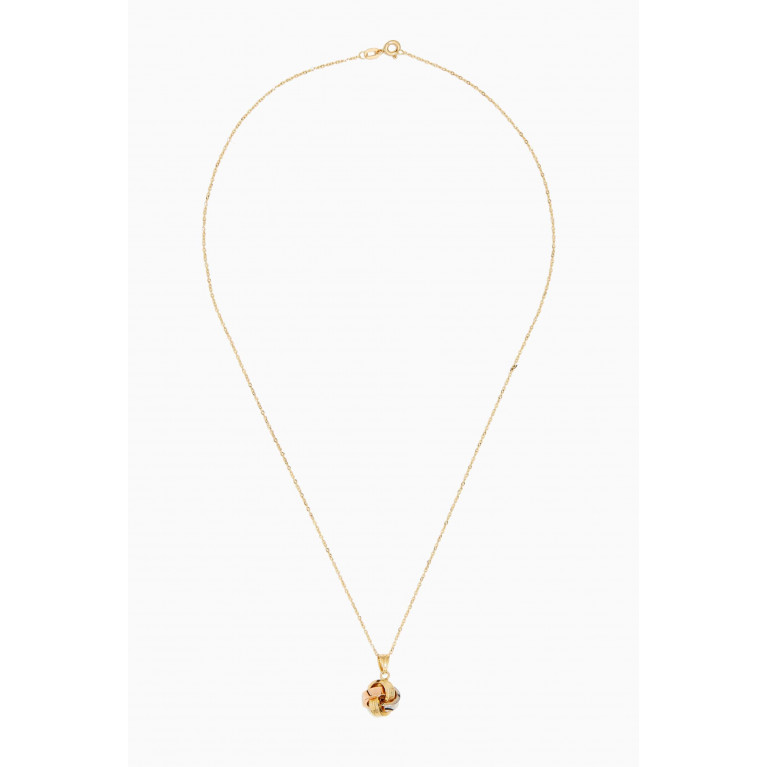 M's Gems - Rosana Pendant Necklace in 18kt Gold