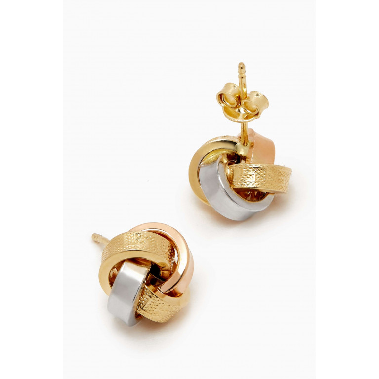 M's Gems - Rosana Stud Earrings in 18kt Gold