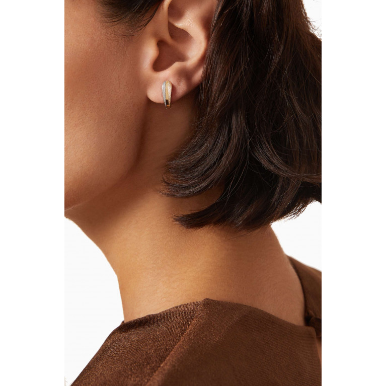 M's Gems - Luisa Hoop Earrings in 18kt Gold