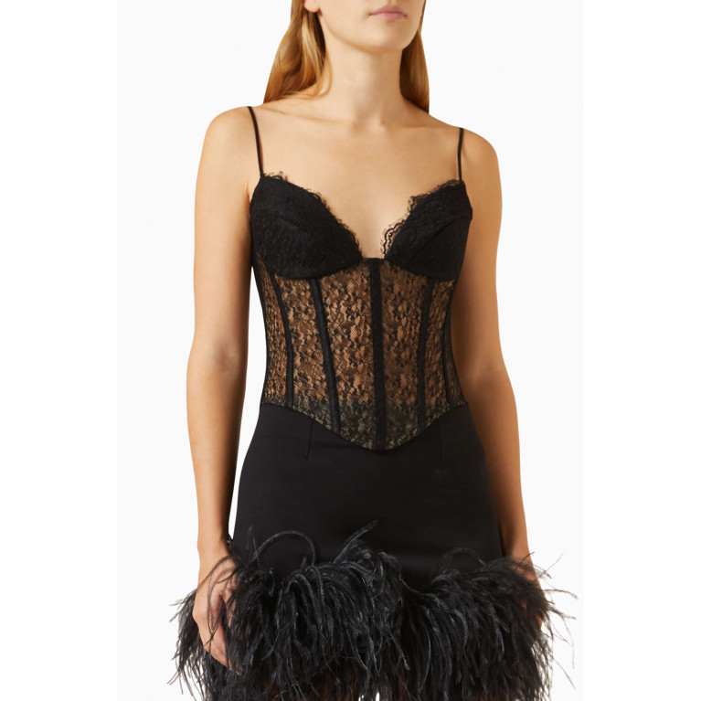 Rozie Corsets - Bustier Corset in Lace