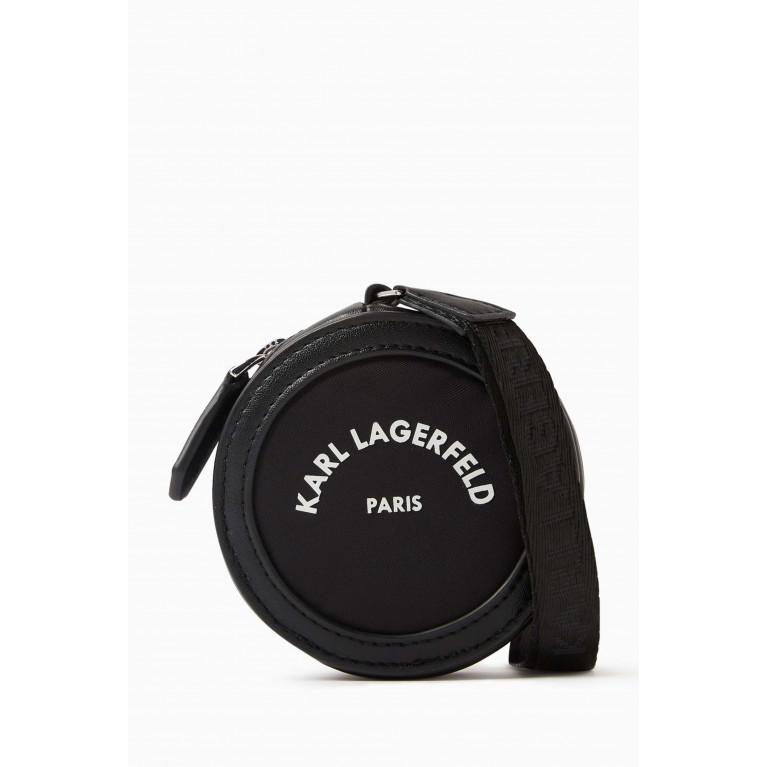 Karl Lagerfeld - Logo-print Round Coin Purse