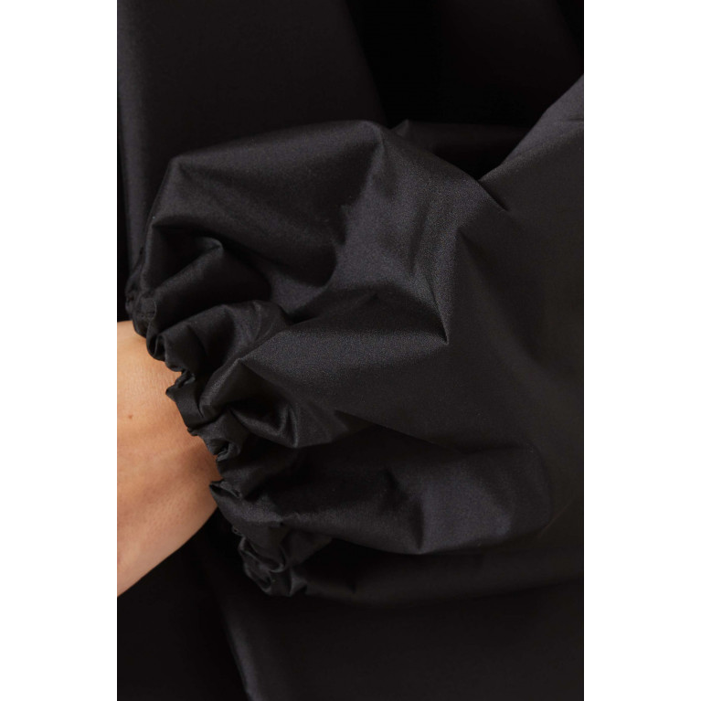 BERNADETTE - Bobby Off-shoulder Maxi Dress Black