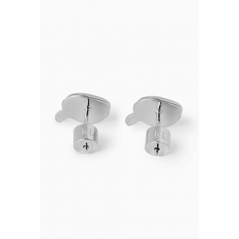 Karl Lagerfeld - K/Ikonik Stud Earrings in Brass