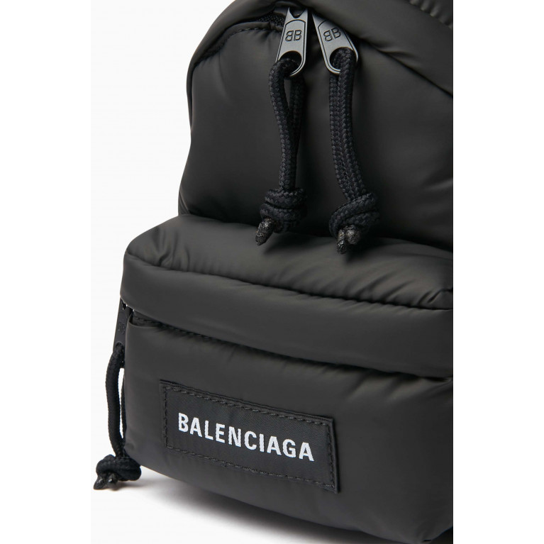 Balenciaga - Mini Explorer Backpack in Puffed Nylon