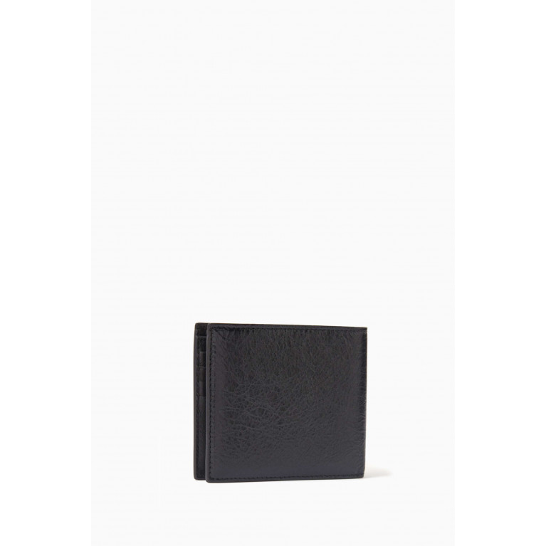 Balenciaga - Monaco Bi-fold Wallet in Leather