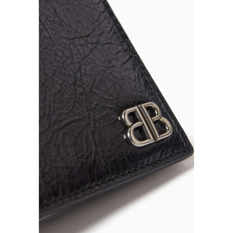 Balenciaga - Monaco Bi-fold Wallet in Leather