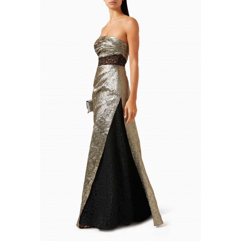 LAMMOUSH - Wrap Skirt Maxi Dress
