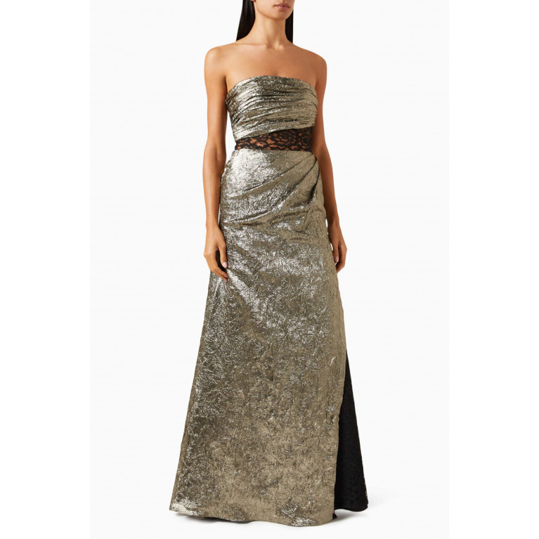 LAMMOUSH - Wrap Skirt Maxi Dress