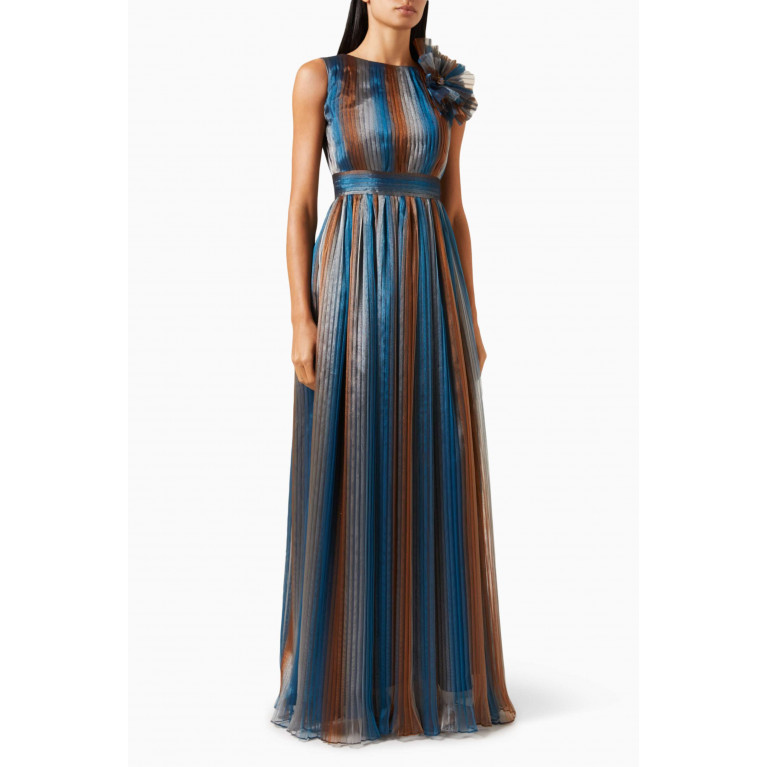 LAMMOUSH - Stripe Maxi Dress