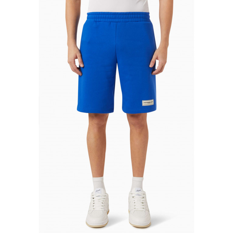 The Giving Movement - 10" Shorts in Organic Cotton-blend Blue