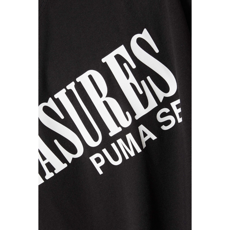 Puma - x Pleasures Typo T-shirt in Cotton-jersey