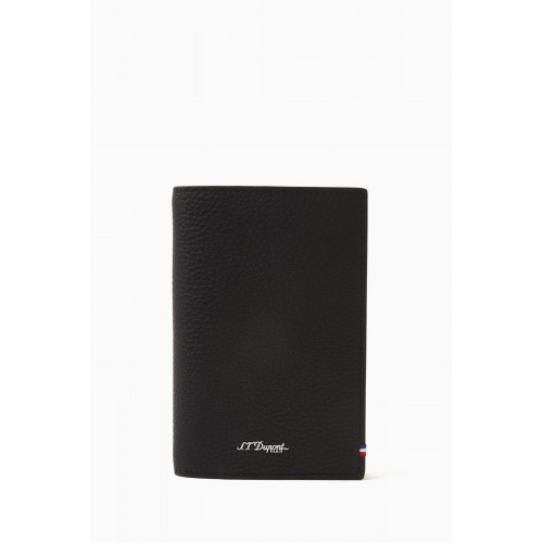 S. T. Dupont - Néo Logo Passport Holder in Leather