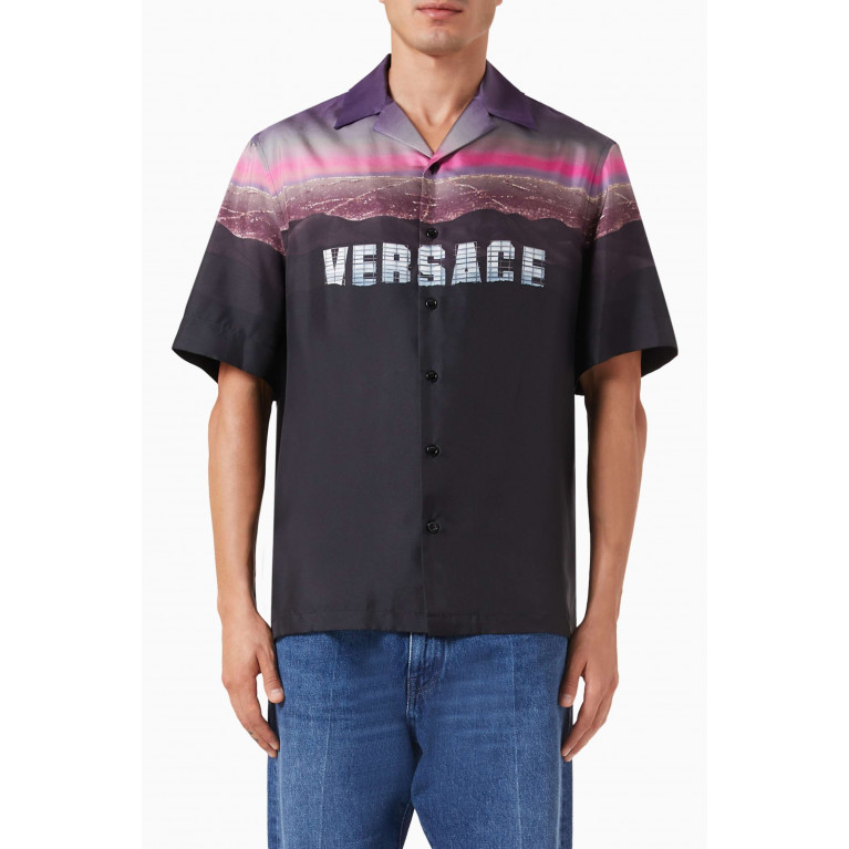 Versace - Versace Hills Printed Shirt in Silk