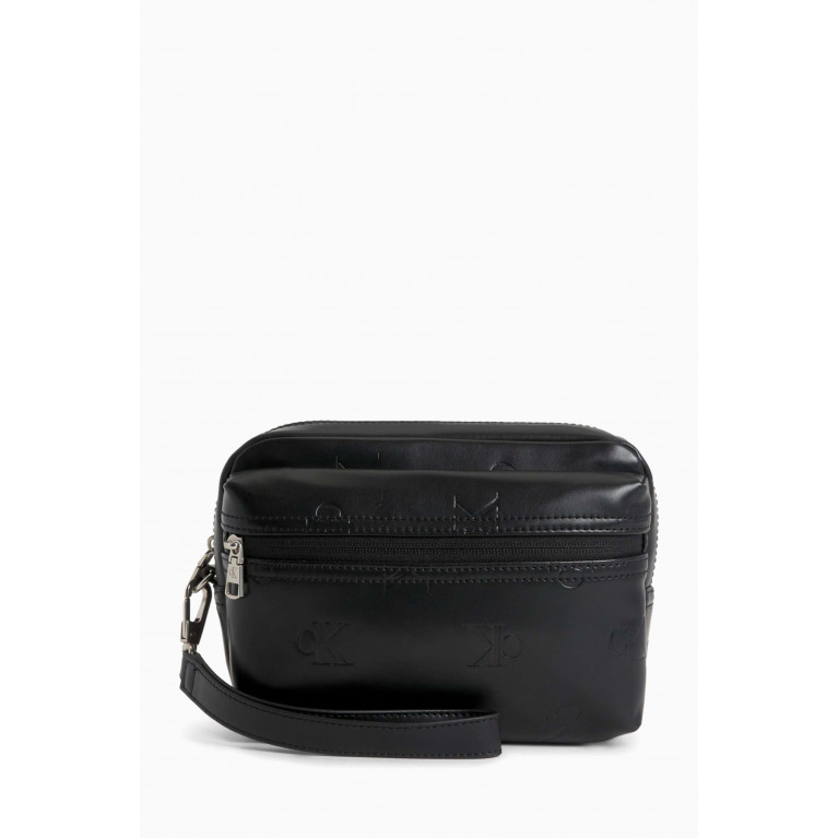 Calvin Klein Jeans - Logo Pouch in Faux Leather