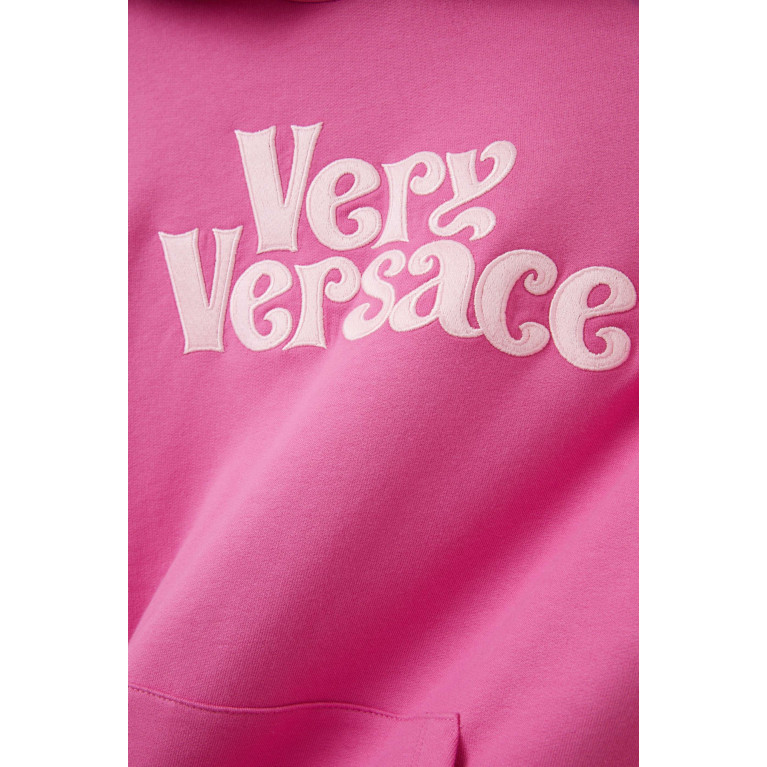 Versace - Logo Print Sweatshirt in Cotton