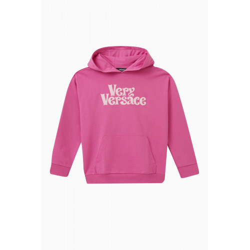 Versace - Logo Print Sweatshirt in Cotton