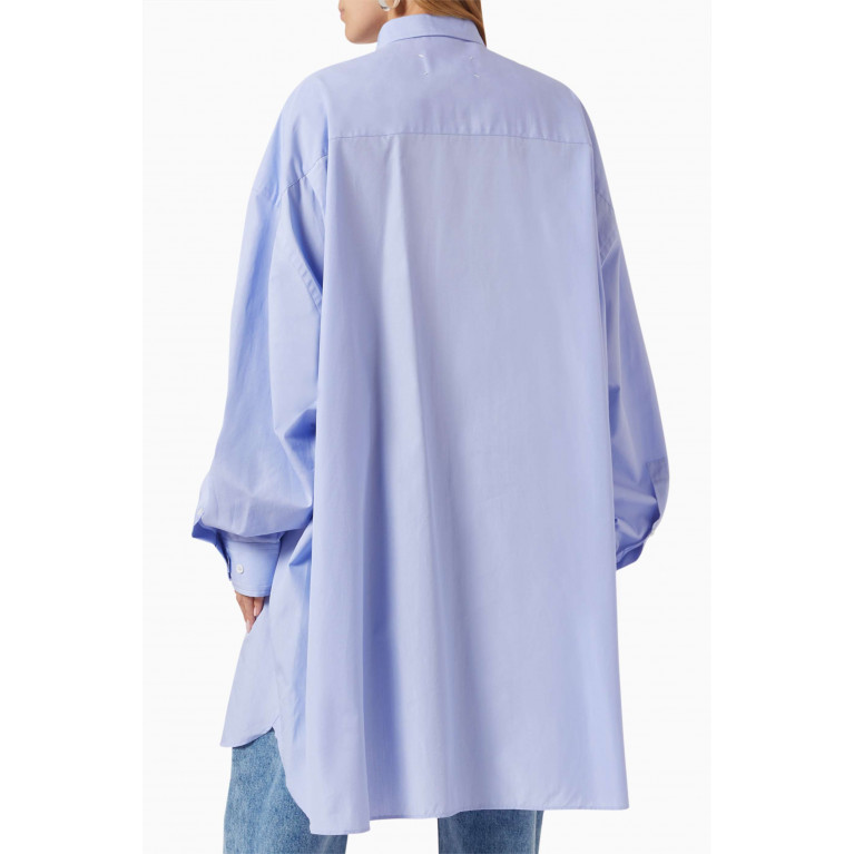 Maison Margiela - Oversized Shirt in Cotton-poplin