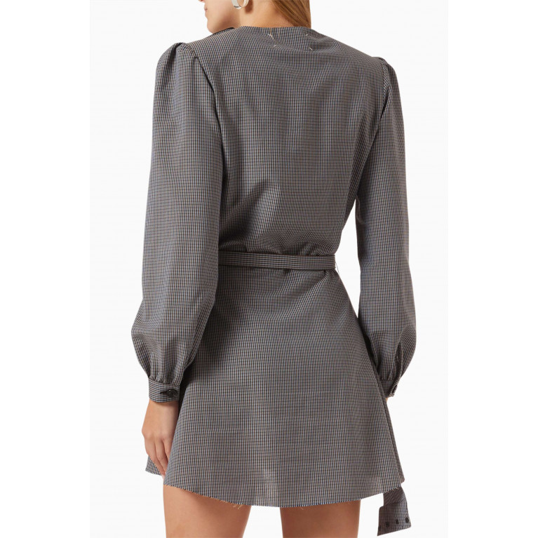 Maison Margiela - Checkered Multiwear Dress in Cotton-blend