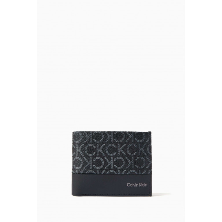 Calvin Klein - Monogram Bifold Wallet in Canvas