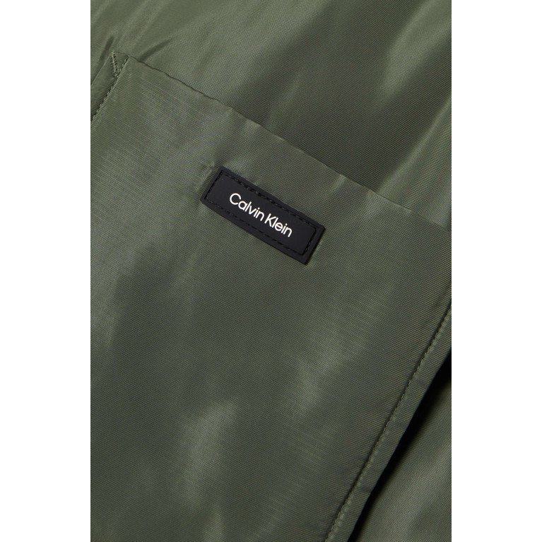 Calvin Klein - Zip-Fastening Bomber Jacket in Nylon