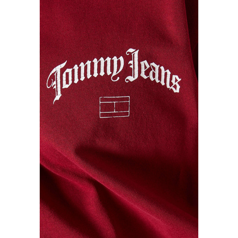 Tommy Jeans - Logo-print Oversized T-shirt in Jersey