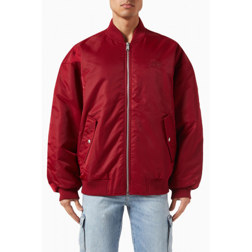 Tommy Jeans - Padded Tonal Appliqué Bomber Jacket in Recycled Nylon