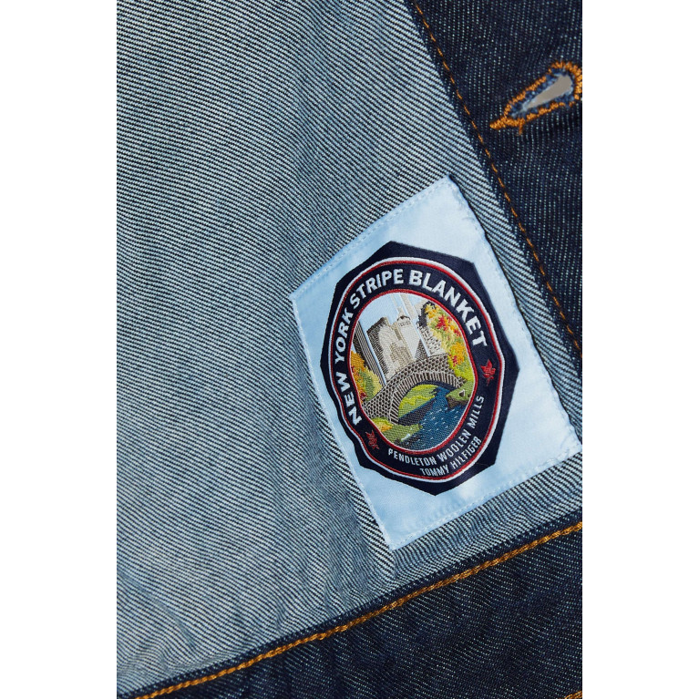 Tommy Hilfiger - x Pendleton New York Stripe Denim Trucker Jacket