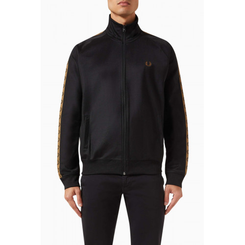 Fred Perry - Contrast Tape Track Jacket in Tricot