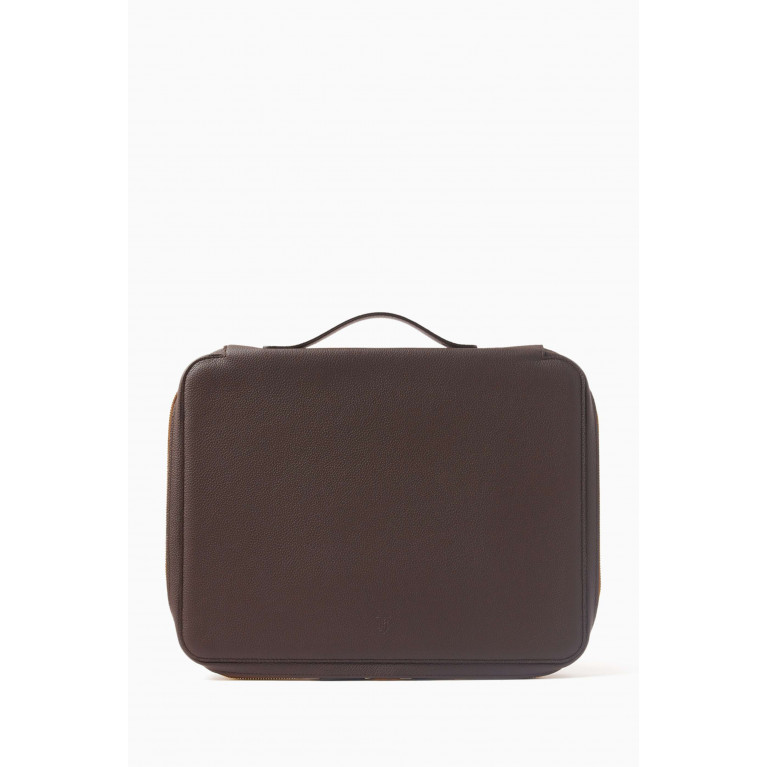 MONTROI - 13 Laptop Case in Leather