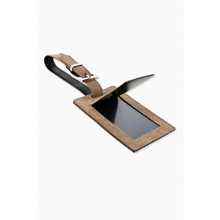 MONTROI - Luggage Tag in Suede