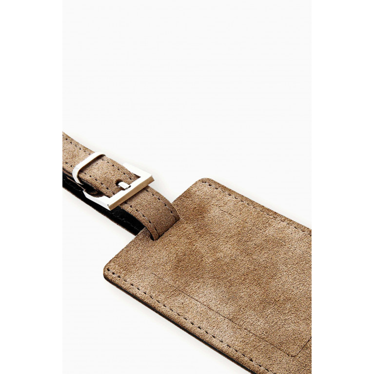 MONTROI - Luggage Tag in Suede
