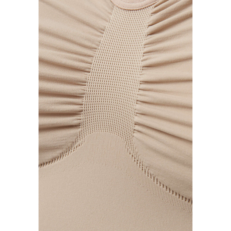 SKIMS - Seamless Sculpt Thong Bodysuit Grey