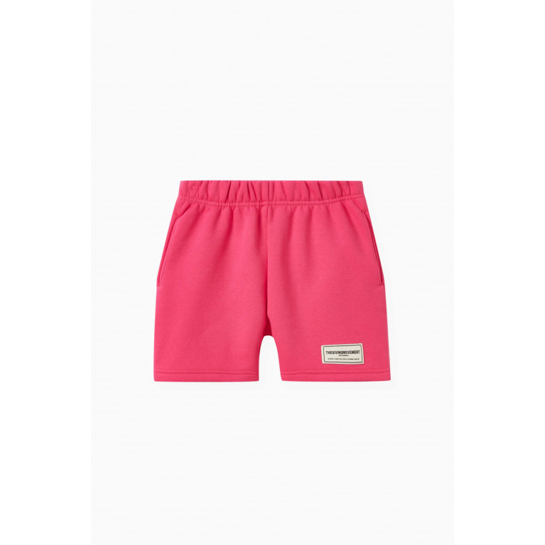 The Giving Movement - Lounge Shorts in Organic-cotton Blend Pink
