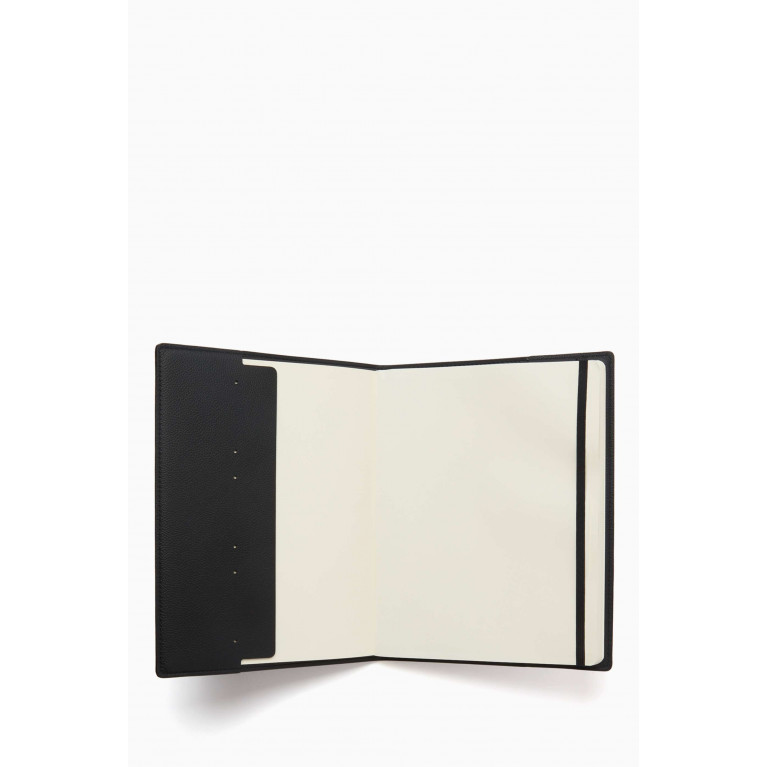 MONTROI - Extra Large Notebook Cover in Leather