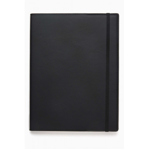 MONTROI - Extra Large Notebook Cover in Leather