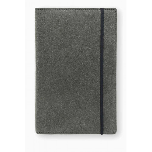 MONTROI - Large Notebook Cover in Suede