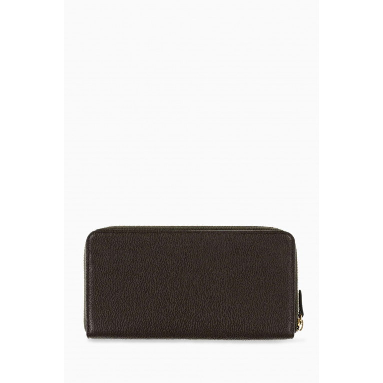 MONTROI - Classic Travel Wallet in Calf Leather