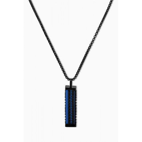 Tateossian - Jagged Elements Necklace in IP-plated Stainless Steel