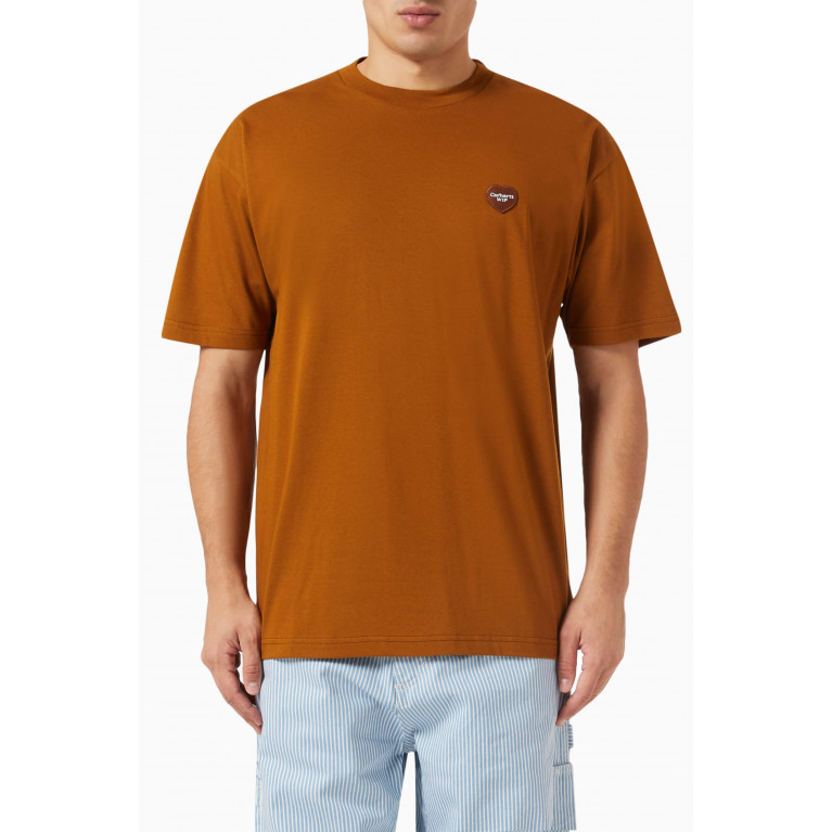 Carhartt WIP - Heart Patch T-shirt in Cotton-jersey