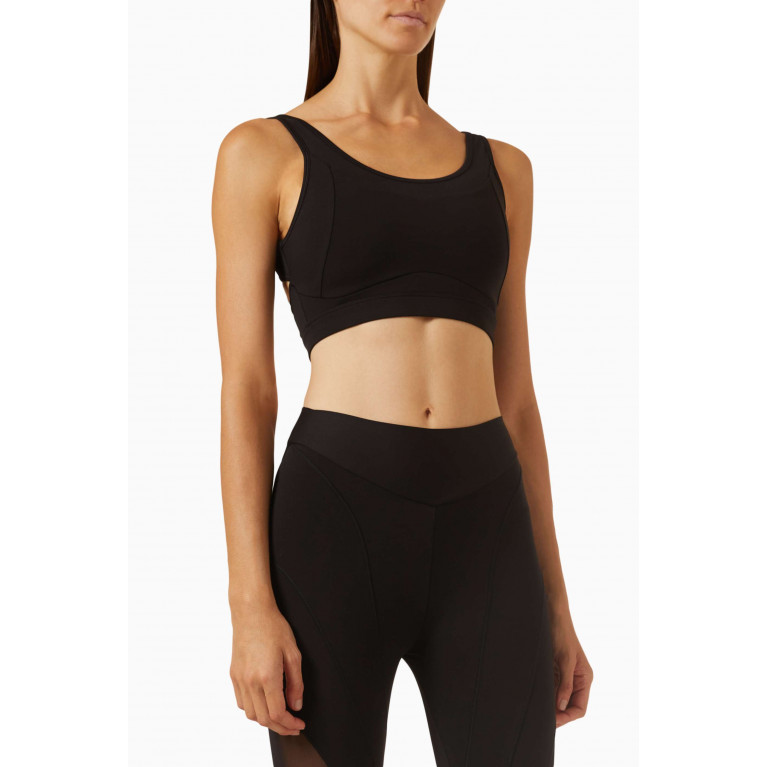 The Giving Movement - Core Sports Bra in Softskin100© Black
