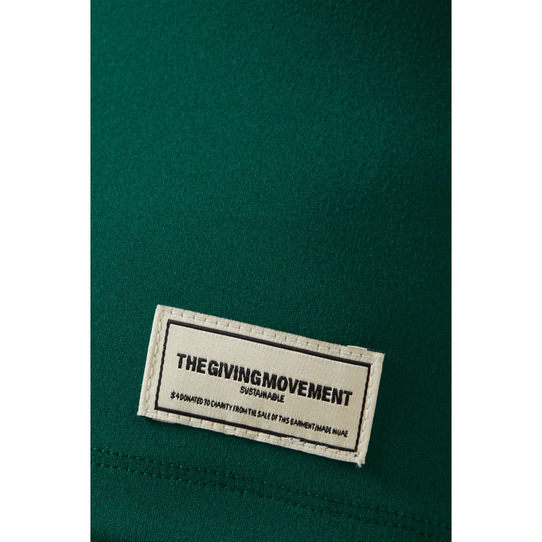 The Giving Movement - 2-in-1 V-neck Vest in Softskin100© Green