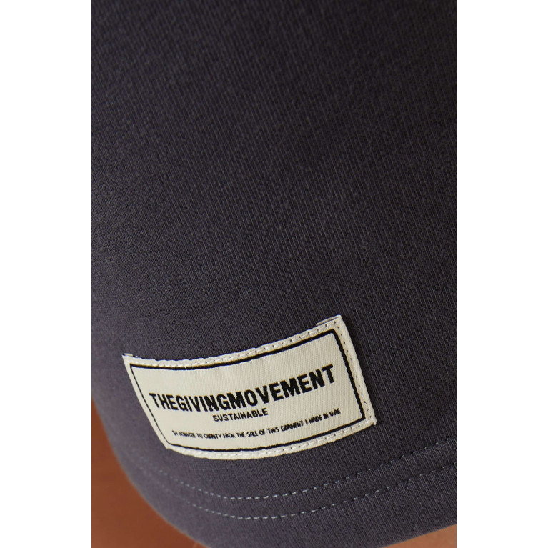 The Giving Movement - Boxer Shorts in Organic-cotton Grey