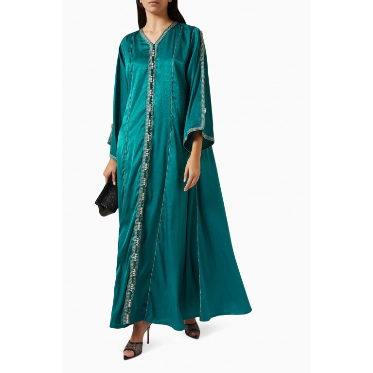 Reem Al Dhaheri - Belted Moroccan Kaftan Dress