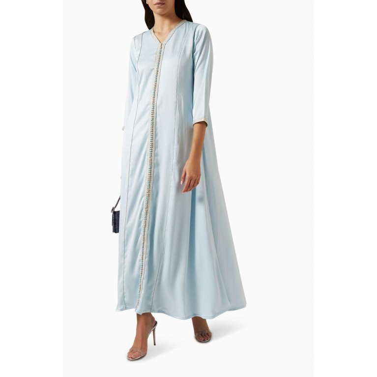 Reem Al Dhaheri - Belted Moroccan Kaftan Dress